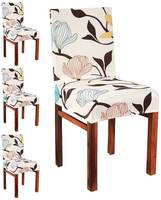 Amazon Brand - Solimo Polyester Spandex Stretchable Dining Chair Slipcover
