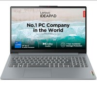  Lenovo IdeaPad Slim 3 13th Gen Intel Core i7-13620H 15" (38.1cm) FHD IPS 300 Nits Thin & Light Laptop (16GB/512GB SSD/Win 11/MSO 21/1Yr ADP Free/Alexa Built-in/3 mon Game Pass/Grey/1.6Kg), 83EM008GIN