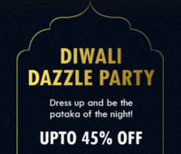 Diwali Dazzle Party sale - Upto 45% Off
