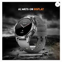 Noise Force Plus 1.46'' AMOLED Always-On Display with Bluetooth Calling, Rugged Build Smartwatch (Grey Strap, Regular)