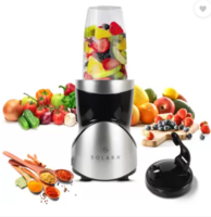 Solara Blendeasy 400 W Juicer Mixer Grinder  (SOL-BLN-122 | 1 Jar | Blender for Smoothies and Juices | Silver)