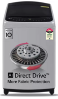 LG 9 kg 5 Star with AI, Inverter Direct Direct Drive Motor, 6 Motion & TurboDrum Fully Automatic Top Load Washing Machine Silver (THD09NPF)
