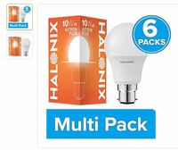 Halonix LED Bulb - Astron Plus 10W With B22 Base, Cool Day Light, White, 6x1 pc Multipack