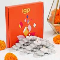 Igp Tea Light Candles (Pack Of 50)