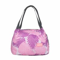 F Gear - Tidbit Ferns Pink Purple 5.7L Lunch Bag 