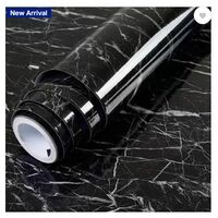 kroywen Nature Black Wallpaper (1195 cm x 45 cm)