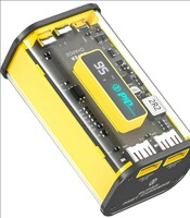 Amazon Basics Fast Charging 10000mAh Power Bank | PD20W + 22.5W | LED Display | Broad Compatibility | in-Built Device Protection | Rapid Charge | Extended Power