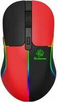 RPM Euro Games Wireless Gaming Mouse Bluetooth & 2.4 G Connect | RGB Backlit | 6 Buttons | Rechargeable 500 mAh Battery