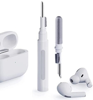 Cleaning Pen for Airpods, 4-in-1 Soft Brush Cleaning kit for Earpods, Multifunctional Bluetooth Earbuds Cleaning Pen for AirPods Pro,Electronics Cleaner Tools Kit