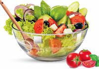 Treo by Milton Jelo Designer Glass Serving and Mixing Bowl 2240 ml, Transparent