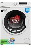 Godrej 8 Kg 5 Star, With AI Tech, I-Sense Technology Fully-Automatic Front Load Washing Machine (2024 Model, WFEON CRS 8012 5.0 FKEDM GLW, Inbuilt Heater, Glacial White)
