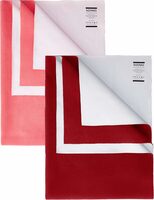 (Pack of 2) Amazon Brand - Solimo Fleece Baby Water Resistant Dry Sheet Small 70Cm X 50Cm