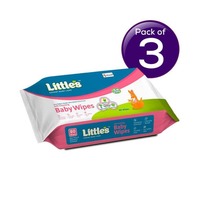 Little's Soft Cleansing Baby Wipes 80 pc X 3 Combo
80 pcs X 3