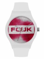 FCUK - Analog Red Dial Men's Watch