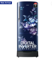 SAMSUNG 183 L Direct Cool Single Door 5 Star Refrigerator with Base Drawer with Digital Inverter 