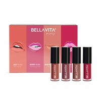 BELLAVITA - Mini Kiss Proof Liquid Lipsticks (Set of 4)