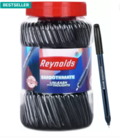 Reynolds Smoothmate Ball Pen  (Pack of 50, Ink Color - Black)