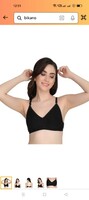 Liigne Women Non Padded Bra - Made of Pure Cotton Full Coverage Non Wired Soft Cup for T-Shirt Saree Dress and for Everyday 