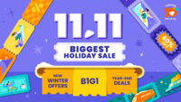 11.11 Biggest Holiday Sale - New Winter Offers | B1G1 | Year-End Deals