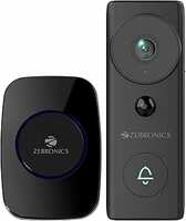 Zebronics VDB200 Smart Wireless Video DoorBell with 1080p Full HD, PIR Motion Detection