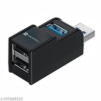 Portronics Mport 3A USB Hub (3-in-1), Multiport Adapter