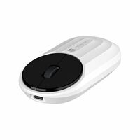 Portronics Toad 6 Bluetooth Wireless Mouse with 2.4 GHz USB Receiver,1200 DPI Sensor(White)