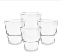 Glass Ideas Stack Glass, 200 ml (Set of 4)