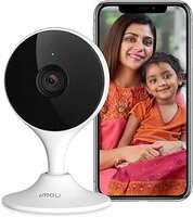 Imou WiFi Security Camera, Up to 256GB SD Card Support, 1080P Full HD, Human Detection