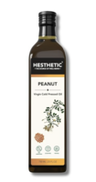 Hesthetic - Edible Cold Pressed Peanut (Groundnut) Seed Oil | 750ml @ Rs 99 [user specific]