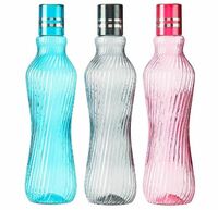 Homeor Unbreakable Plastic Water Bottle I Leak Proof I BPA Free Food Grade Fridge Water Bottle I Ideal for Gym, Office, Home, Travel, College, Easy to Clean, 1 Litre Each, Set of 3, Assorted