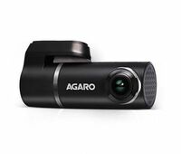 AGARO Alpha Car Dash Camera, Dashboard Recorder, 3MP, 140 Degree Wide Angle, F2.1 Aperture, Full HD, Voice Recorder, 128 GB Micro SD Card Support, Night Vision, G Sensor, Wifi, Loop Recording, DIY Set Up