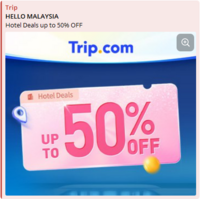 Trip.com Offer - Up to 50 % OFF on Malaysia Hotel Deals (Sale Starts at 05:30, Nov 11)