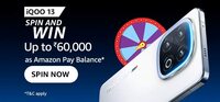 Iqoo 13 Spin & win upto Rs.60000