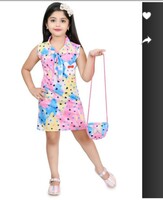  Zenat Baby Girls Midi/Knee Length Casual Dress on Flipkart 1 to 2yrs