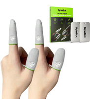 Take a look at this SpinBot Silver Fiber Thumb & Finger Sleeves 2 Pair(4 Pieces)For BGMI,COD,FreeFire|Mobile Gaming Accessory Kit on Flipkart https://dl.flipkart.com/s/kbClfvuuuN