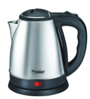 Prestige Black & Silver PKOSS Stainless Steel Electric Kettle-1.5l