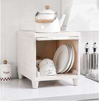 E-COSMOS Plastic Cupboard for Clothes Plastic Cabinet for Storage Foldable Wardrobe for Plastic Rack for Clothes Storage Cabinet Plastic Modular Drawer Storage Box (Cupboard Single Door, 1 Tier)