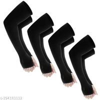 Arm Sleeves For Men & Women UV Sun Protection, UPF 50 Cool Arm Hand Cover Unisex For Bike ride,Golf,cricket,cycling,yoga,gym Sports Pack of 4
