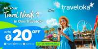 Traveloka Offer:- Get discount up to $20 off for Flights, Hotels, and Xperiences
