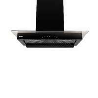 GLEN 90 cm 1400m3/hr Auto-Clean Filterless Wall Mounted Kitchen Chimney With Motion Sensor+Touch Controls (Selena XL Black)