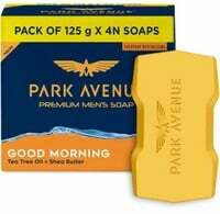 Park Avenue Grade-1 Soaps | 125g (Pack of 4) 