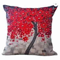 DALUCI Cotton Cushions Cover  (45 cm*45 cm, Multicolor)
