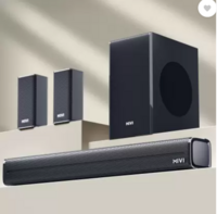 Mivi Fort H350 Soundbar, 350 Watt (Black, 5.1 Channel)