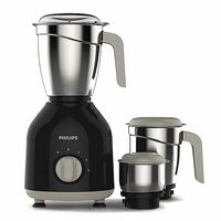 Philips HL7756/01 750 Watt Mixer Grinder, 3 Stainless Steel Multipurpose Jars with 3 Speed Control Apply ₹700 coupon 