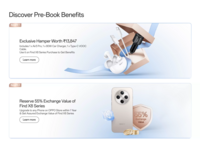 Pay ₹999 & enjoy 7 Prebook benefits on Oppo Find X8 Series mobile phone (launching on 21-Nov-24)