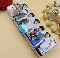 Extraposh BTS Theme Magnetic Pencil Box with Calculator for Girls,Boys Plastic Pencil Box Geometry Box