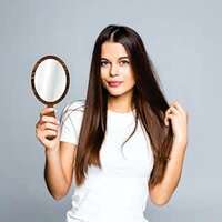 Creative Arts n Frames 9x19 cm Oval Hand Mirror with Handle for Cosmetic Shaving Make Up Bathroom Salon Barber Travel and Indoor Use (Rolex Dark Small 3.5 X 7.5 inch Handheld Pocket Mirror)