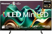 Hisense 139 cm (55 inches) U6N PRO Series 4K Ultra HD Smart QLED Mini LED TV 55U6N PRO (Black)