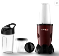 Blowhot Nutrimix Pro Blender  (Nutri MixPro | 3 Jars | Maroon)