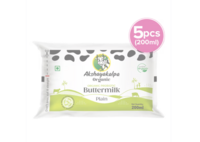 Akshayakalpa Organic Probiotic Buttermilk Plain - 200 ml x 5